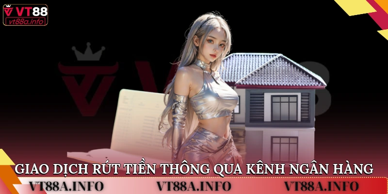 Giao dịch rút tiền thông qua kênh ngân hàng